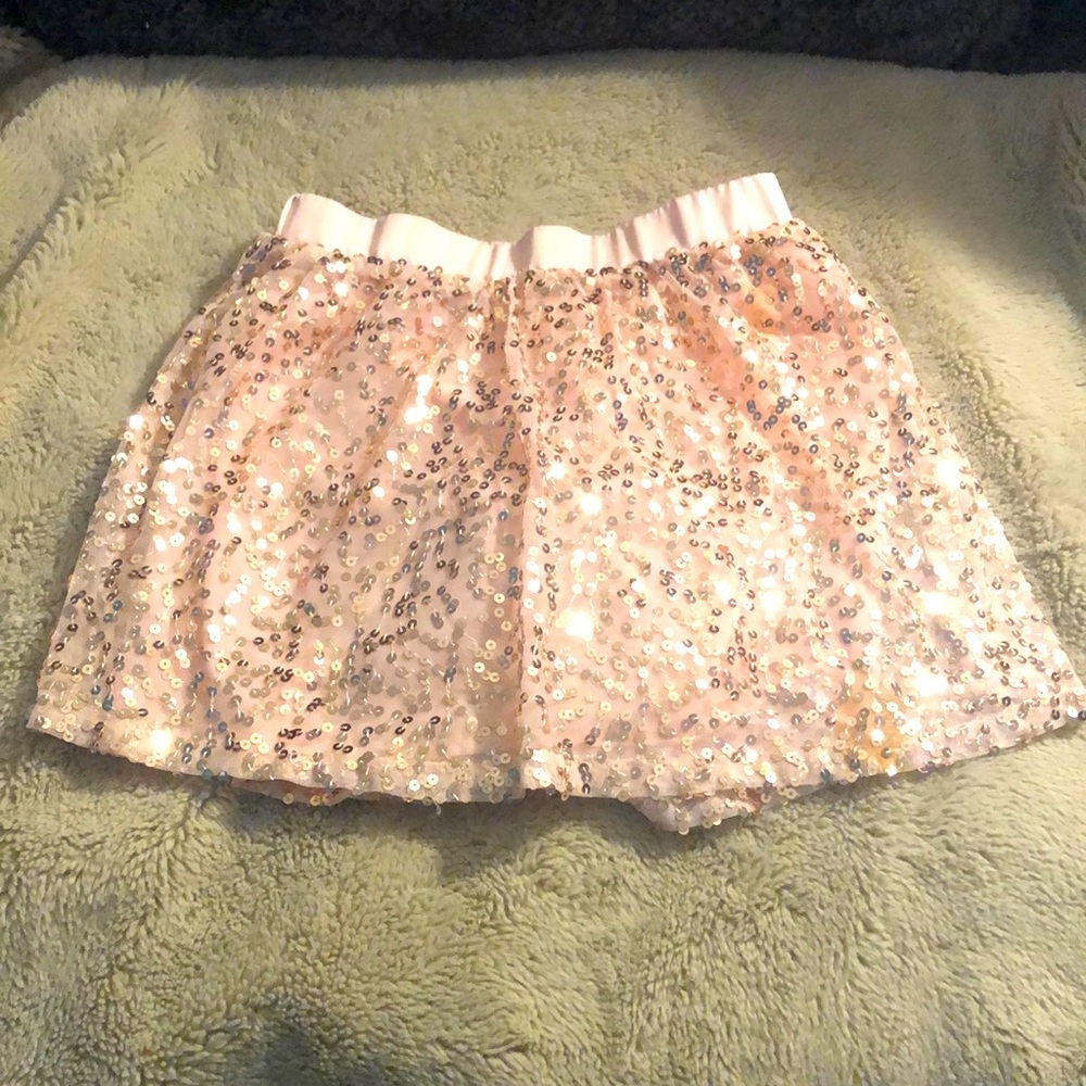 🎉4 for $20 Candie’s Girl Pink Sequin Skirt, size XS/S (7-8)